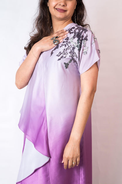 Dubai Dress (Lavender ombre) - SPF wear