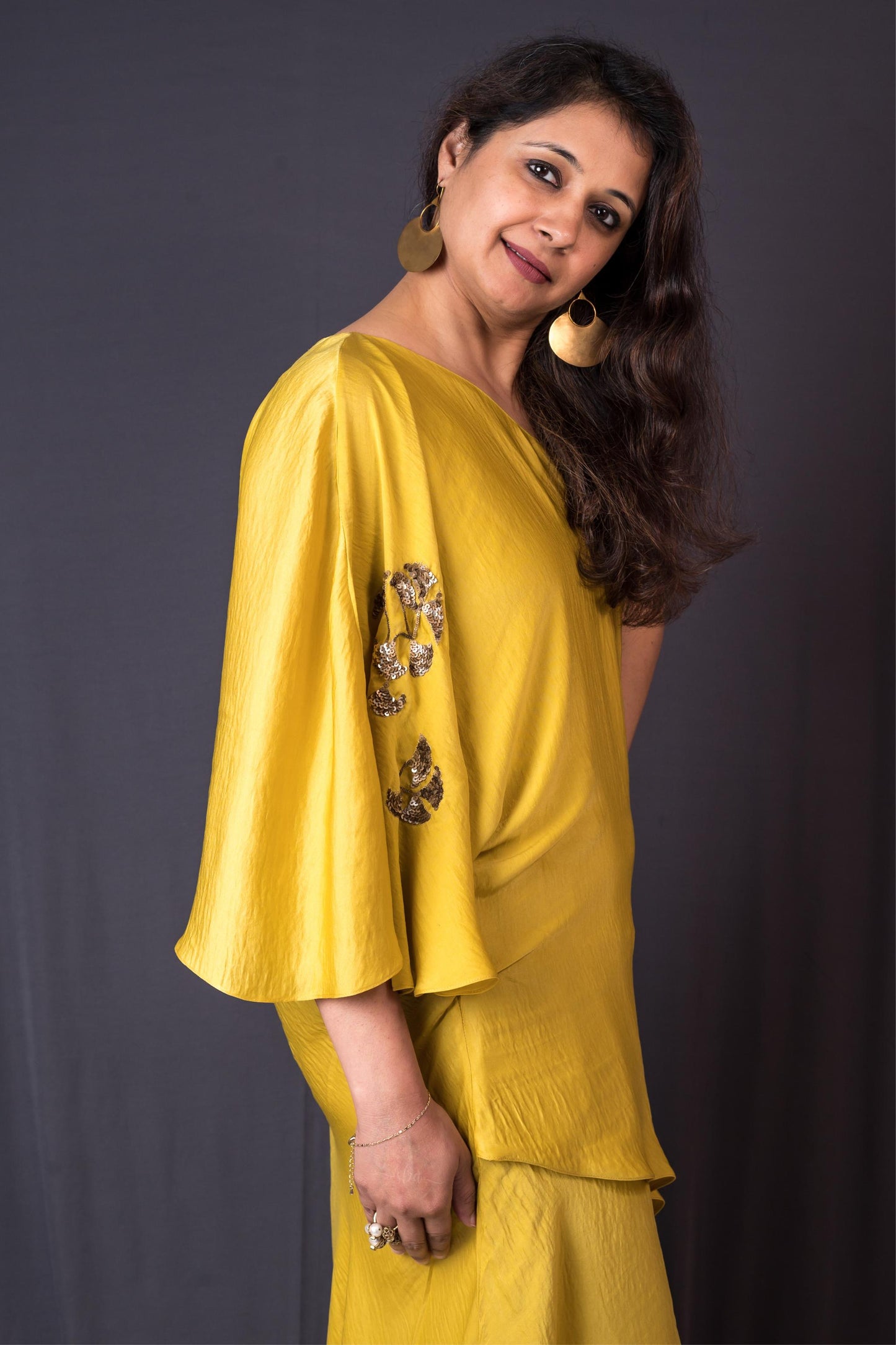 Seville Dress (Mustard yellow)